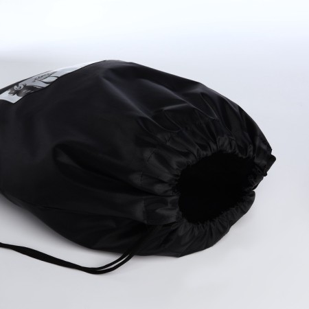 Bag for shoes on the lace, "anime", the color is black-2