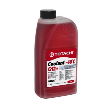 Antifreeze Totachi Niro Coolant -40 C, G12+, Red, 1 kg