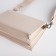 Women's bag Textura, messenger, small size, beige color