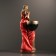 Figure from Kashpo "Girl Dana" red, 20x81x31cm