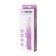 Toyfa High-Tech Fantasy, TPE, Violet Color Violet, 22.5 cm, 22.5 cm.