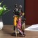 Souvenir Polystone "Family from Nairobi" MIX 29.5x8.5x15 cm