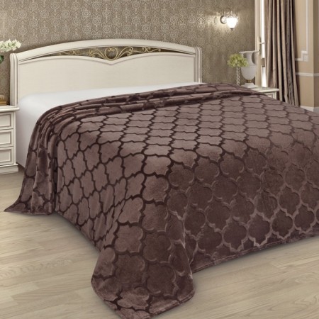 Mosaiki plaid 200x205cm, Velsoft 250g/m, PE100%