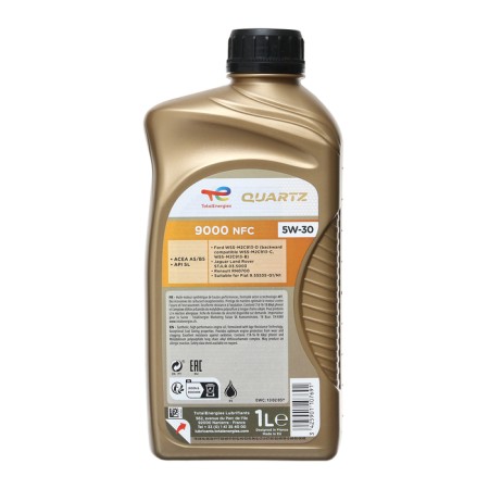 Motor oil Total quartz 9000 Future NFC 5W-30 A5/B5, 1 l synthetics-1