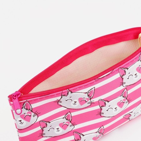 Lightning cosmetic bag, pink color-2