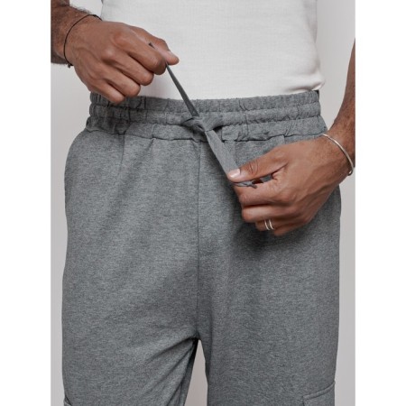 Joggers men's, size 56, gray color-16