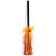 Carnival set "Magic", orange hat, broom, bag