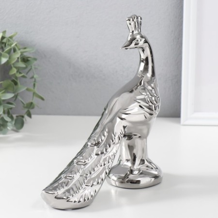 Souvenir ceramics "Pavlin" silver 20.5x7x21.5 cm-3