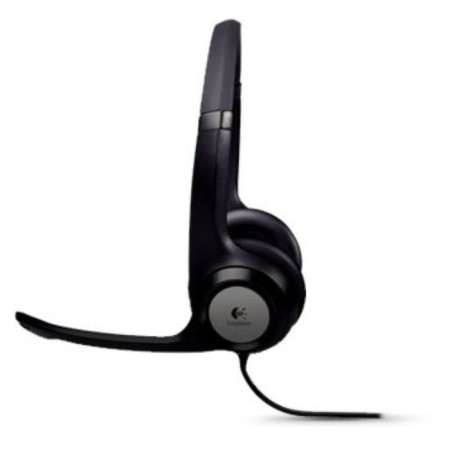 Headphones with the Logitech H390 microphone 1.9M Faling USB heading (981-000803)