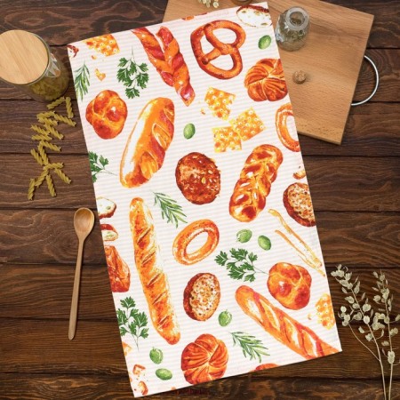 Kitchen towel "Bread" 35x60cm, mix