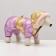 The overalls "glare" with a weight, size 18 (ds 40 cm, og 50 cm, Osh 38 cm), gold-lavender