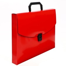 A4 1OTD folder Calligrata Top Deluxe plastic, 1000 mkm, red