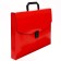 A4 1OTD folder Calligrata Top Deluxe plastic, 1000 mkm, red