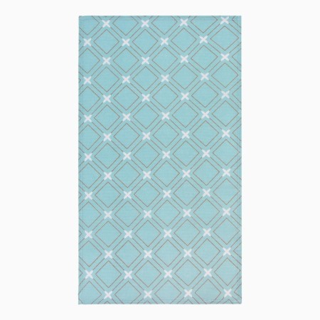 A towel 35x60cm crosses, blue, waffle, 120 g/m2, cotton 100%-1
