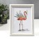 Photo frame plastic 15x20 cm "Golden spiral on white" 23x18 cm