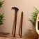 Cane "mountain goat" (collapsible) wood, brass 95x13x3.5 cm
