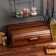 Wooden breadbine "Country", 45 cm, beech array