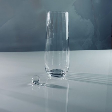 Lenardi vase, glass, 25 cm