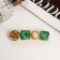 Hair hair clip "Catherine" overflows, 6 cm, green