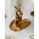Steam for the little things "Girl", polystone, 51 cm, color gold
