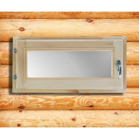 Window, 30 × 60cm, double glass of linden-2