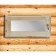 Window, 30 × 60cm, double glass of linden