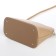 Women's bag over the shoulder Textura, small size, beige color