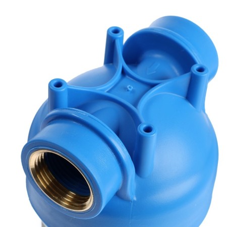 The Aquarite filter case is ABF-10-1, 1, for cold water, a key and fasteners, a transparent-3