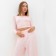 Female set (longshit, trousers) minku: Home Collection Pink color, pr 48