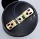 Sconces "Bastony" 1he27 40W black and gold 18x30x30 cm