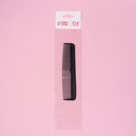 Combined comb, 12.5 × 2.5 cm, black color-4