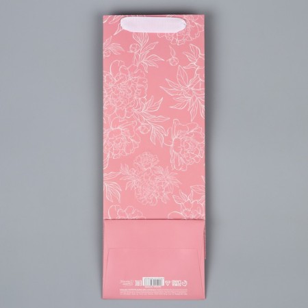 Gift package for a bottle, packaging, "congratulations", 36 x 13 x 10 cm-6