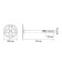 Dowel "Tundra Krep", for insulation, with plastic nails, 10x160 mm, 50 pcs