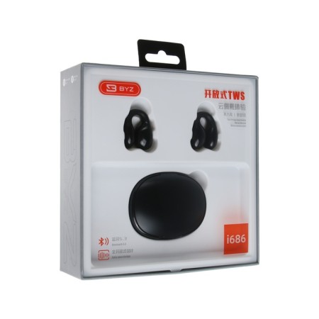 Nauschiks byz i686, wireless, inserts, microphone, Tue 5.2, 30/200 mAh, black-4