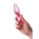 Anal sleeve Sexus Glass, Glass, Pink, 13.5 cm, D = 4 cm