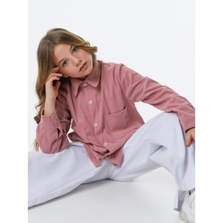 Shirt velvet nursery amababy Velvet, height 140 cm, pink color-13