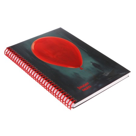 Note book A5, 96 sheets in the cage on the crest "Red Ball", solid cover, matte lamination, selective varnish, block 60 g/m2-1