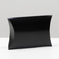 Black folding box, 11 x 8 x 2 cm