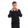 School jumper-unit for boys, black color, height 152-158cm
