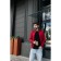 Jumper male ise, size 58, terracotta color