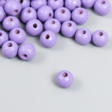 Beads for creativity tree "Lilac" D-0.8 cm, set 20 grams