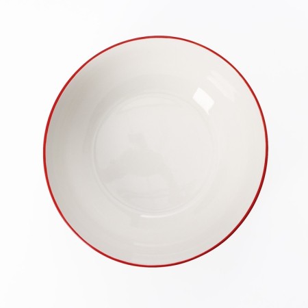 Saladnik Dolyana "Happy New Year", 580 ml, d = 15 cm, white color-2