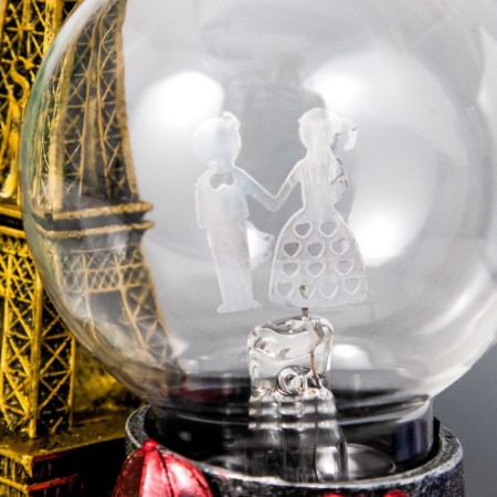 Plasma ball "Eiffel Tower" 10x18x27 cm Risalux-8