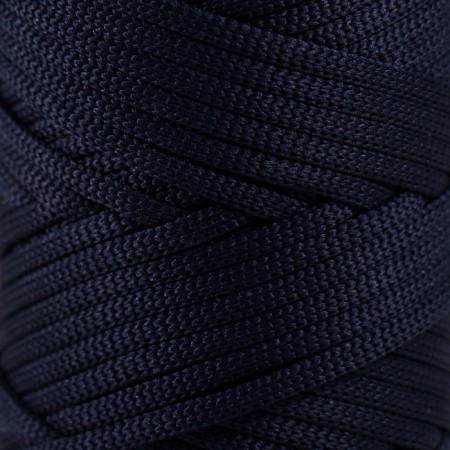 Knitting cord "Classic" 100% polyester 3mm 100m (205 blue)-2