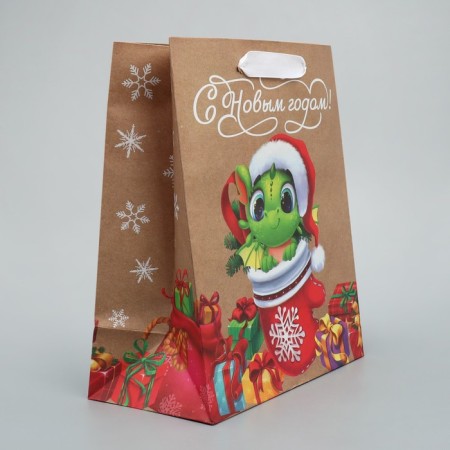 Package Crafts Vertical Dragon, Ml 23 x 27 x 11.5 cm, New Year-2