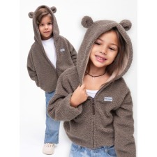 Children's jacket Amarobaby Bear, height 104 cm, brown color