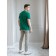 Male T -shirt, size 52, green color