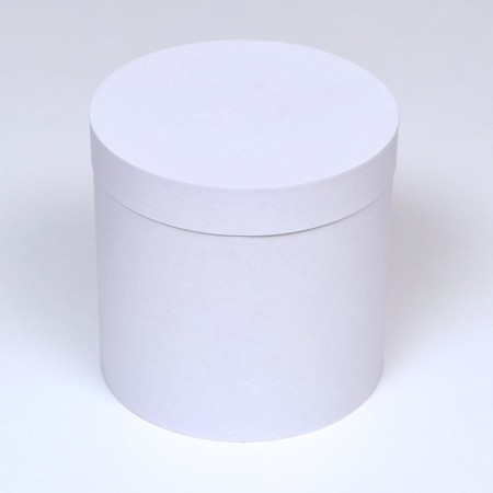 Hat box white, 23 x 23 cm-1
