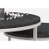 Table Journal Loft DQ No. 1 Duae (set) Storesh. Black marble, m/k white D605 (475), H420 (320), st.