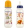A bottle for feeding "animals", fitted, with 2 silicone nipples, 250 ml, from 0 months.